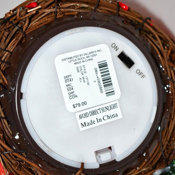 Roman Lighted Swirl Cardinal Figurine #137130 NWT - Picture 6 of 7